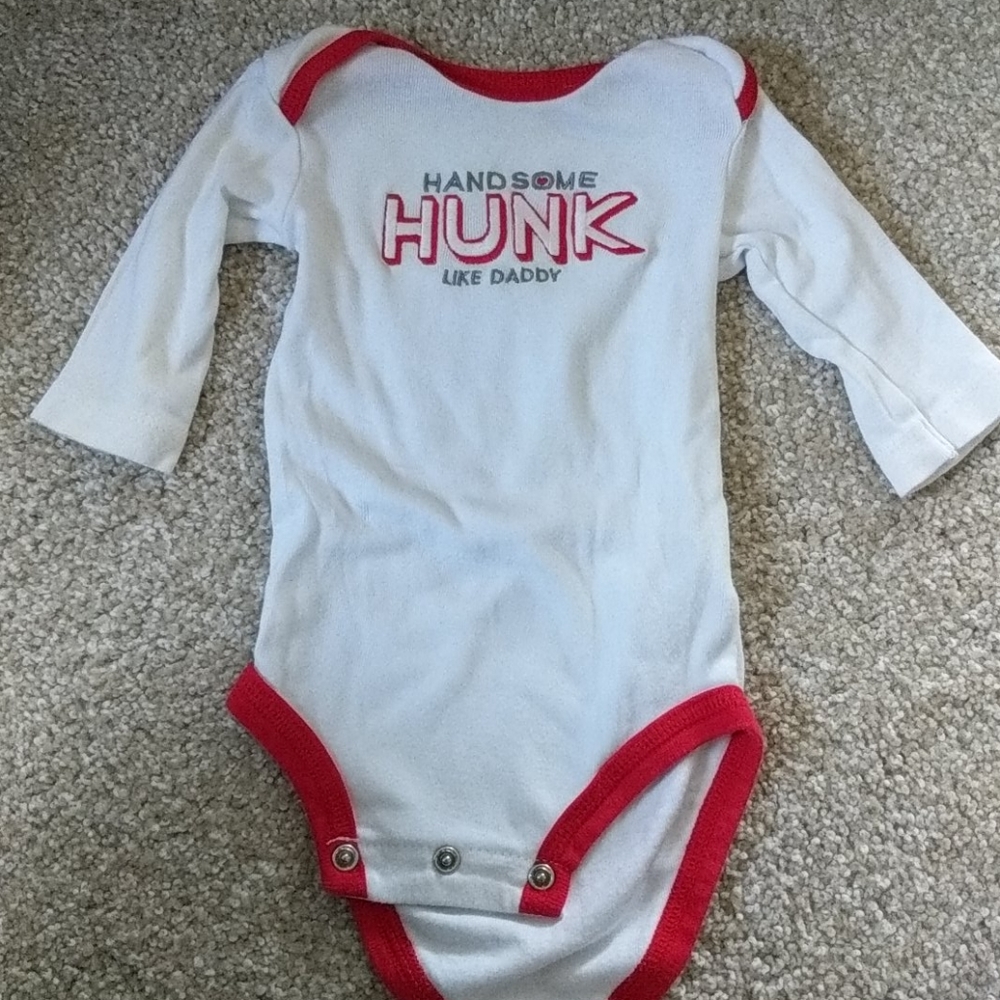 Handsome hunk 3m onesie